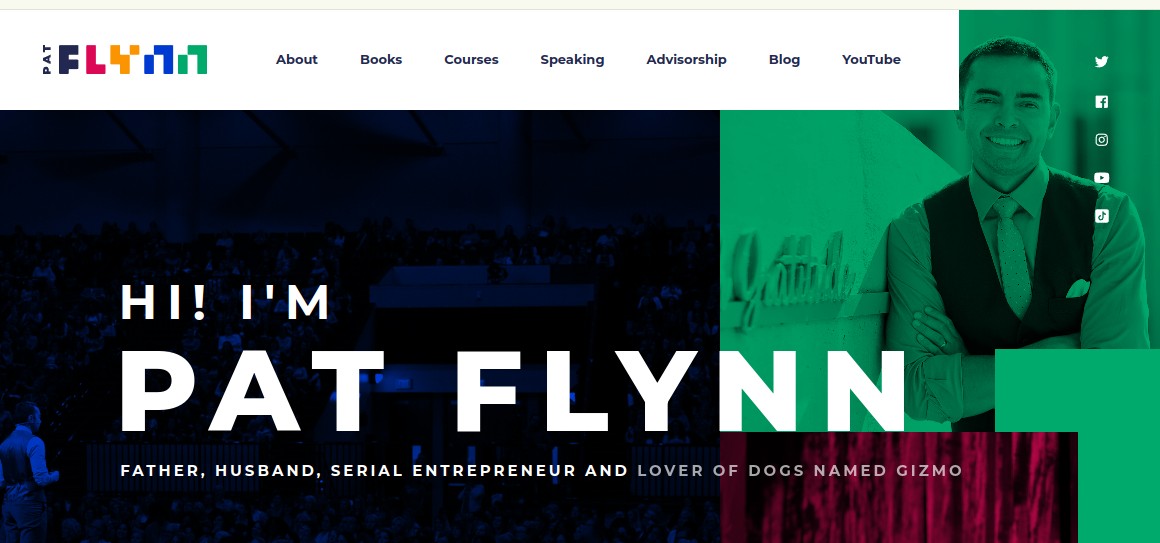 Pat Flynn’s website